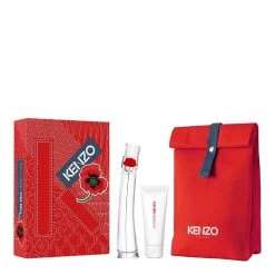 FLOWER BY KENZO-Coffret Eau De Parfum + Lait Corps + Trousse-Kenzo