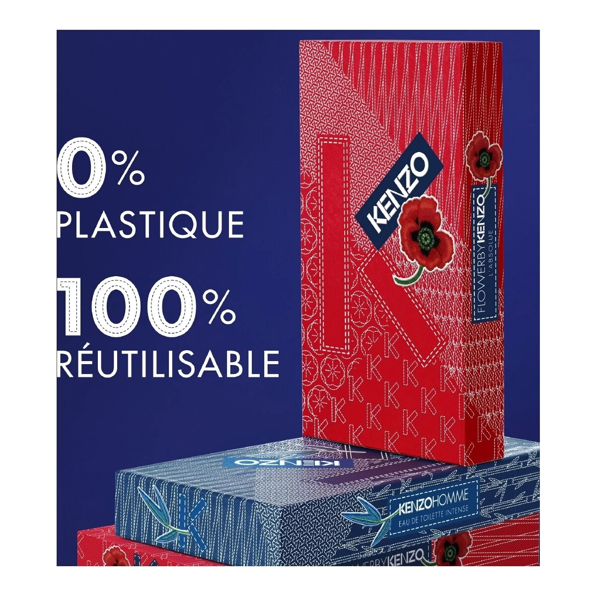 FLOWER BY KENZO-Coffret Eau De Parfum + Lait Corps + Trousse-Kenzo 4 FLOWER BY KENZO-Coffret Eau De Parfum + Lait Corps + Trousse-Kenzo – Image 4