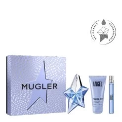 ANGEL-Coffret Eau De Parfum Rechargeable + Format Voyage + Lait Pour Le Corps-Mugler