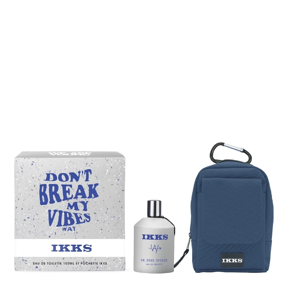 BE FREE SPIRIT-Coffret Eau De Toilette + Pochette-Ikks 2 BE FREE SPIRIT-Coffret Eau De Toilette + Pochette-Ikks – Image 2